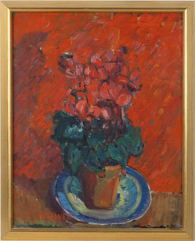 IB EISNER (1925-2003). Stilleben, olja på duk.