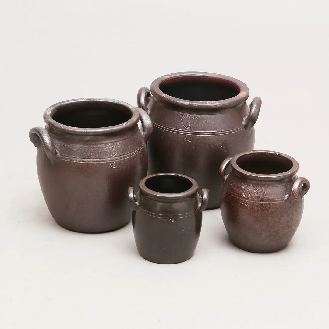 HÖGANÄSKRUS,4 st, 2-6 liter. — European — Auktionshuset Thelin & Johansson