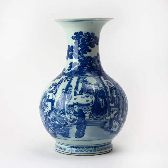 VAS, porslin, Kina, 18/1900-tal.
