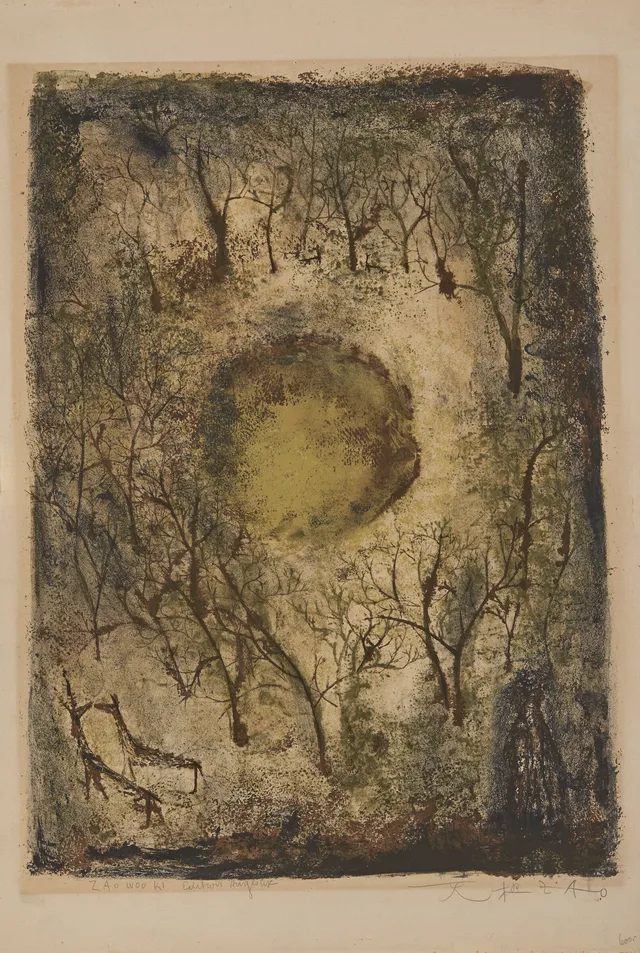 Wou-Ki, Zao — "The red sun" Variation