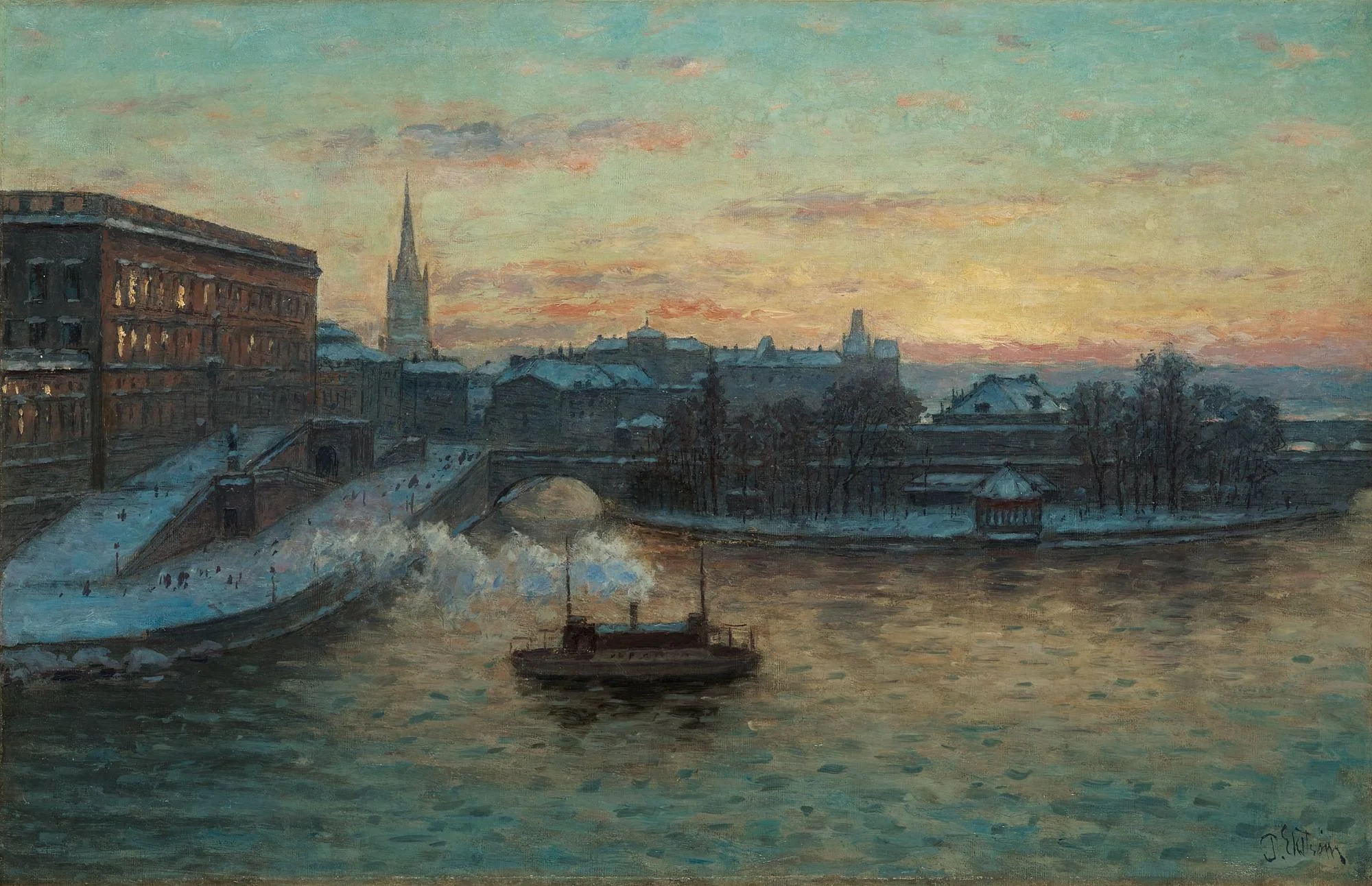 Per Ekström, Stockholms slott och strömmen. — Bukowskis