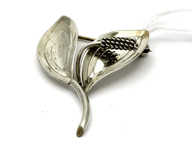 Brosch Silver 925 4,6g 4cm