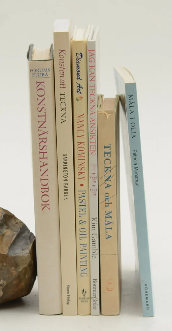Lära sig teckna och måla. 6 Volymer. — Books — Connoisseur Bokauktioner