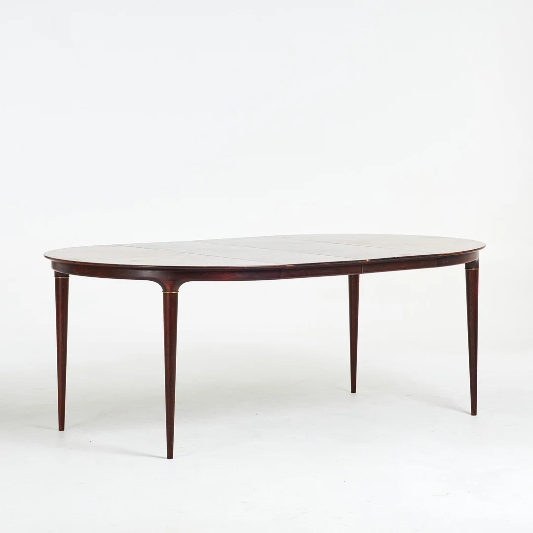SVANTE SKOGH. "Cortina", 2 iläggsskivor, AB Seffle Möbelfabrik. — Dining tables — Stockholms Auktionsverk Sickla