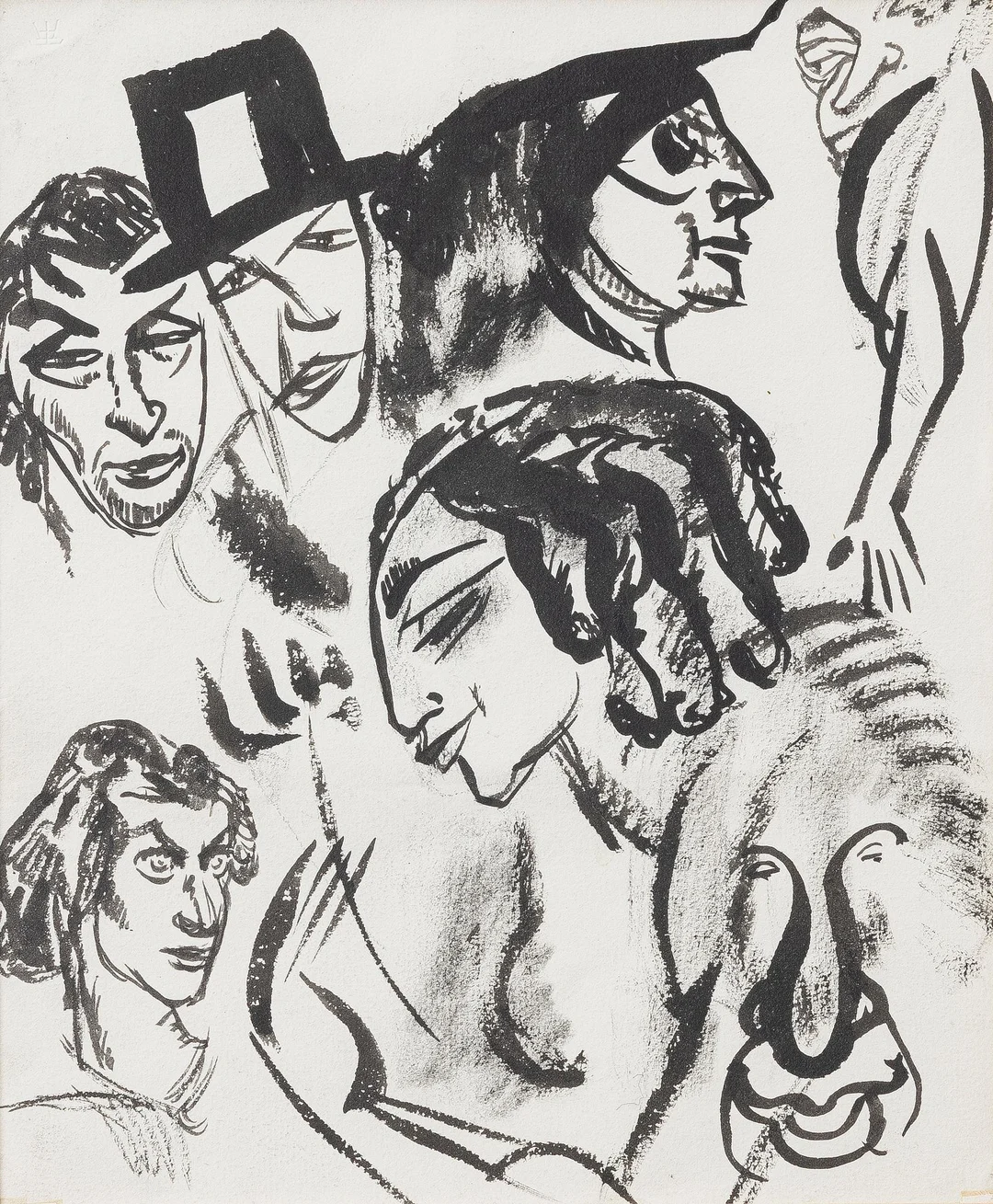 Axel Törneman, Figurkomposition. — Konst/Klassisk svensk konst — Bukowskis
