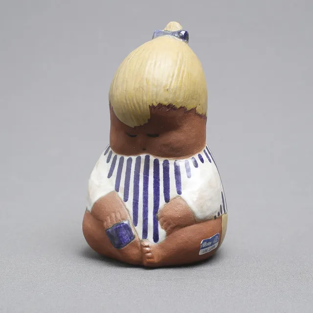 LISA LARSON. Figurin, "Johanna", stengods, Gustavsberg.