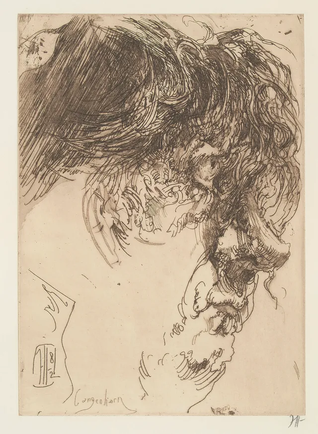 Janssen, Horst — "Langenhorn" 1982