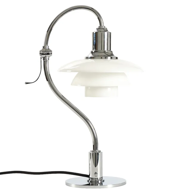 Poul Henningsen . PH 2/2 'The Question Mark' in chrome