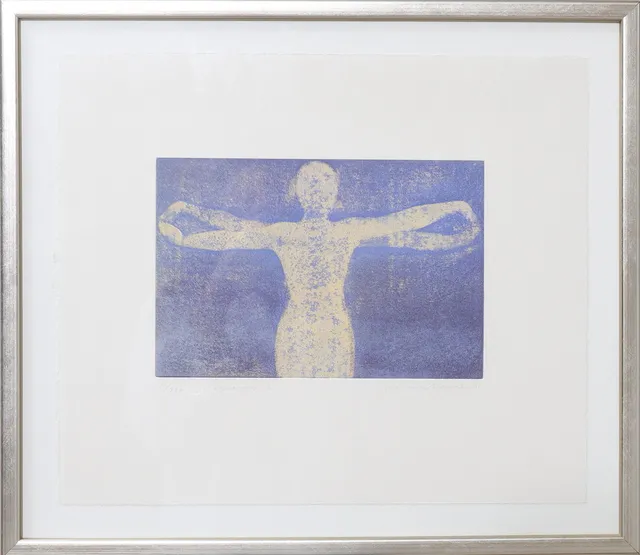 MARIANA MANNER. litografi,"Dynamis I", signerad, daterad -96 & numrerad 58/220.