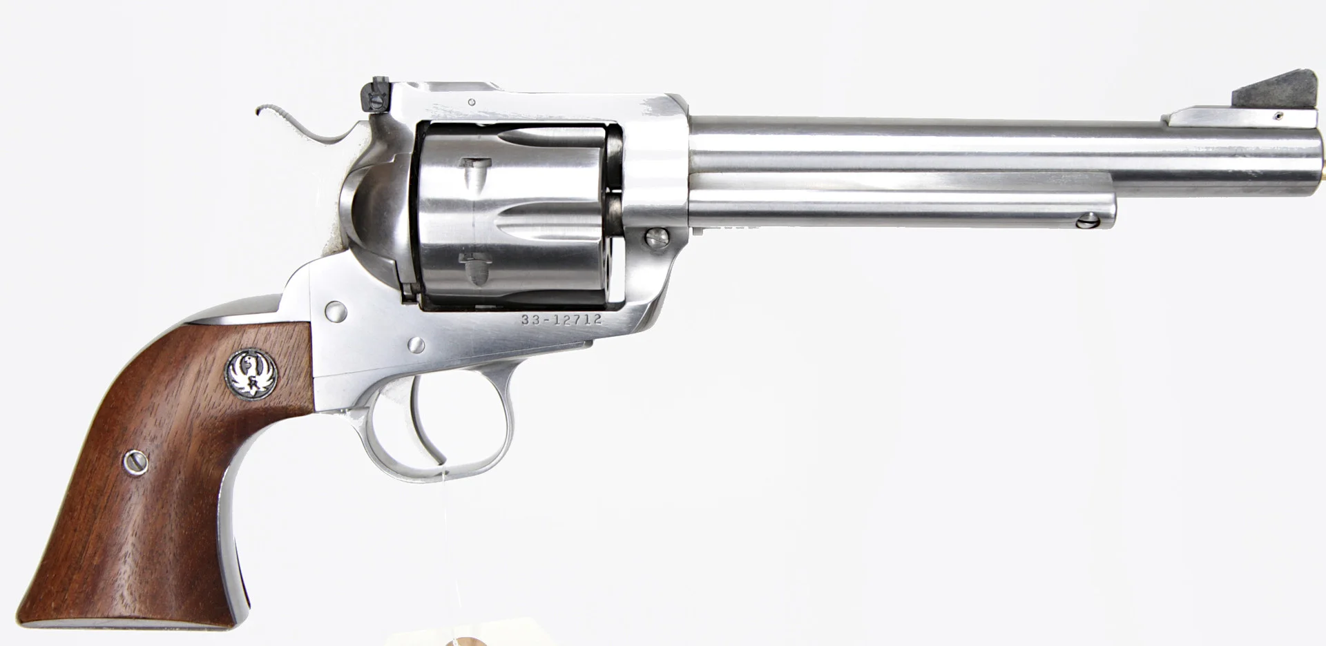 260. REVOLVER, amerikansk, Single Action, fabrikat Ruger, modell New Model Blackhawk, kaliber .357 Magnum, tillv.nr 33-12712. — Revolvers — Walter Borg