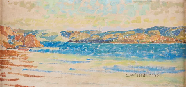 CARL WILHELMSON. Kustmotiv Bohuslän.