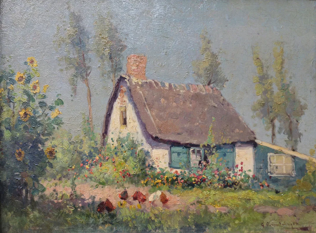 GERBRAND VAN SCHAGEN. Vista rural. — Paintings — Barcelona Auctions