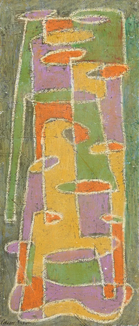EDVARD ANDERSSON. Utan titel. — Paintings — Stockholms Auktionsverk Magasin 5