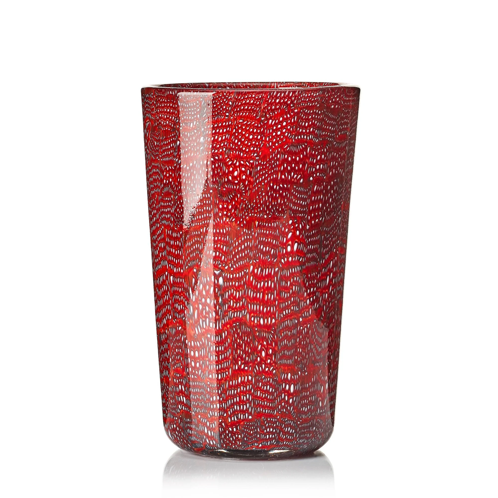 Paolo Venini, vas, "Murrine a Puntini", Venini, Murano, Italien 1950-1960-tal. — Bukowskis