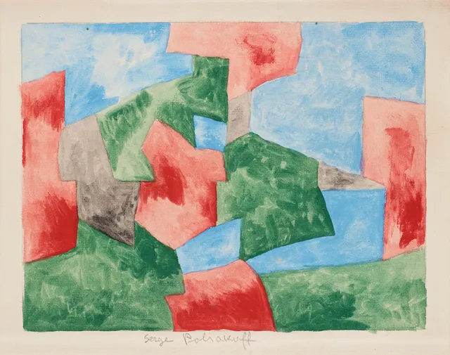 Serge Poliakoff, Utan titel.