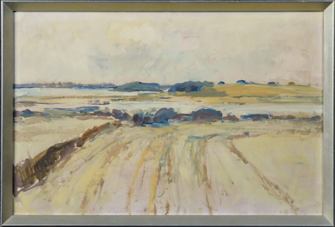 Finn Hillerup Jørgensen, landskab — Paintings and sculptures/Older pictorial arts — Lauritz