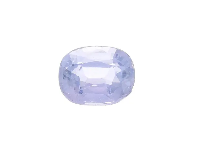 VIOLETT SAFIR, kuddslipad, 1,65 ct, 7,4x6,0x4,0 mm, nagg.