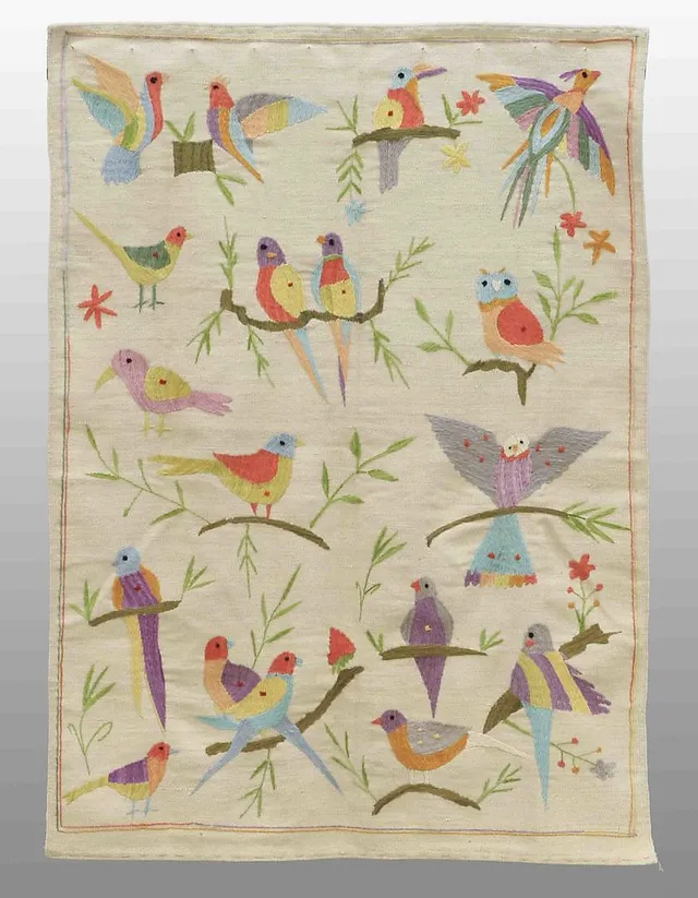 MATTA, orientalisk, kelim, 171 x 128 cm.