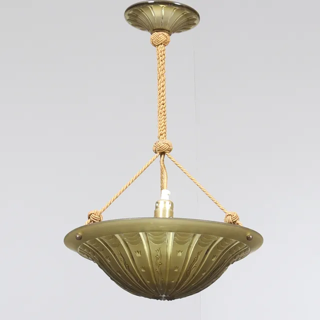 EDVIN OLLERS. Takampel, glas, art deco, Elme glasbruk, 1920/30-tal.