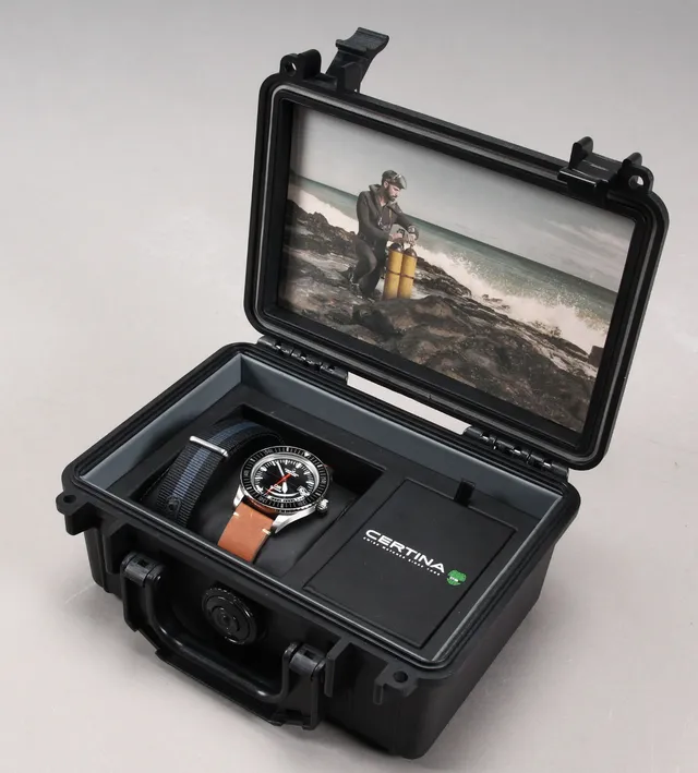 Certina automatic DS PH200m herrearmbåndsur fra 2021.