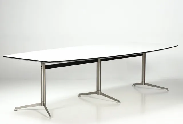 Paul Leroy for Paustian. Large custom-made dining table model Spinal
