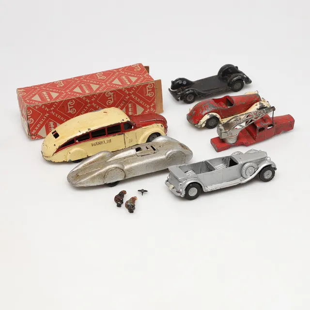 MODELLBILAR, Märklin, 6 st.