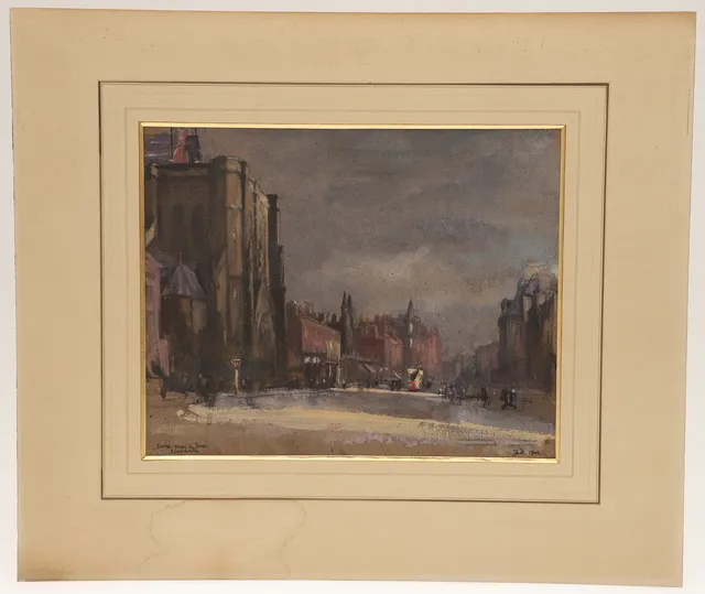 FRANCIS EDGAR DODD (1874-1949). 'CHURCH OF THE HOLY NAME, OXFORD STREET, MANCHESTER'.