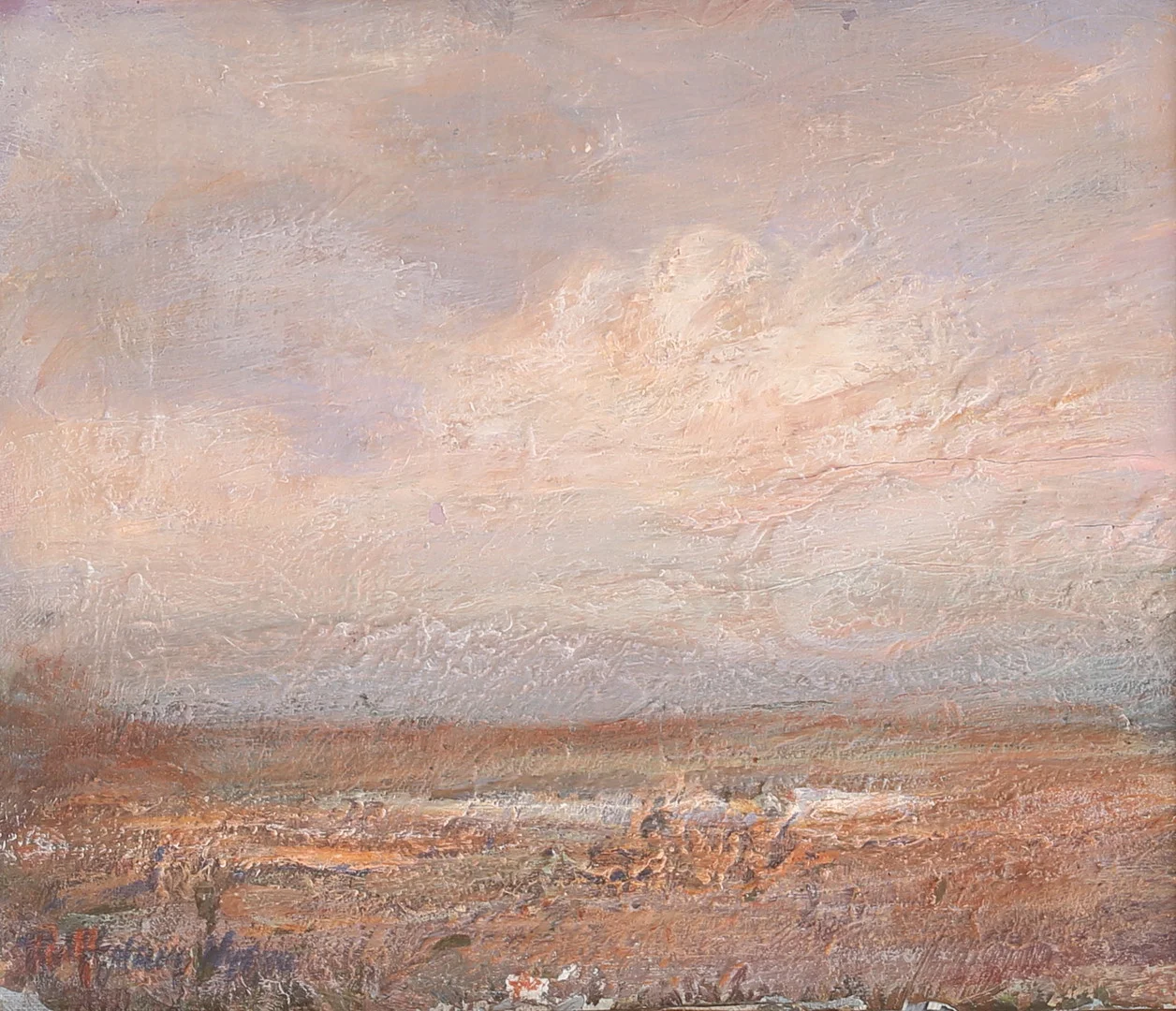 ROLF ERLING NYGREN. Olja på pannå, signerad. — Paintings — RA Auktionsverket Norrköping