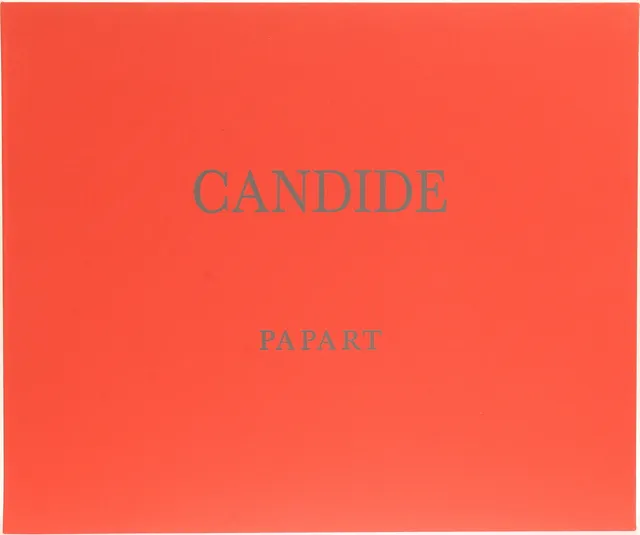 MAX PAPART. Mapp "Candide", med 10 stycken carborundumetsningar, signerad och numrerade 9/125.