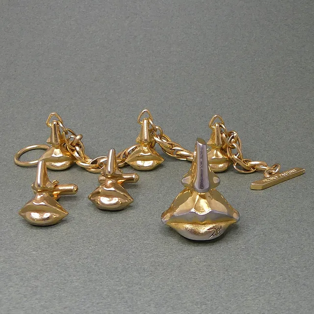 SALVADOR DALI. efter, bijouterier, tre delar, Dali Perfumes.
