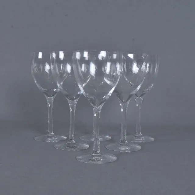 BERTIL VALLIEN. vinglas, 6 st, glas, "Chateau".