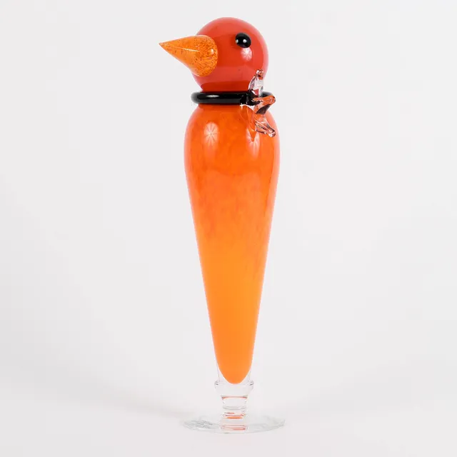 ANNA ÖRNBERG. Karaff, "Flax", glas, Strömbergshyttan, signerad.