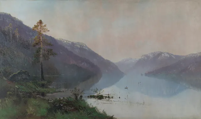 Skramstad, Ludvig — Ender over stille fjellvann