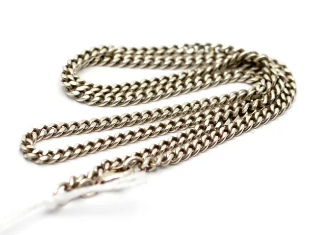 Halskedja, Pansar Silver 51,5cm 16,1g