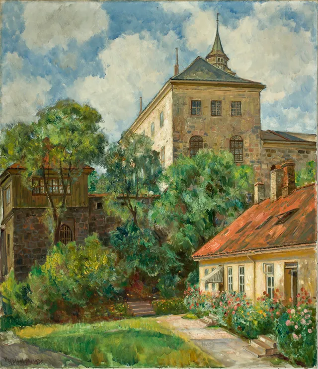 Holmboe, Thorolf — Fra Akershus festning, 1930