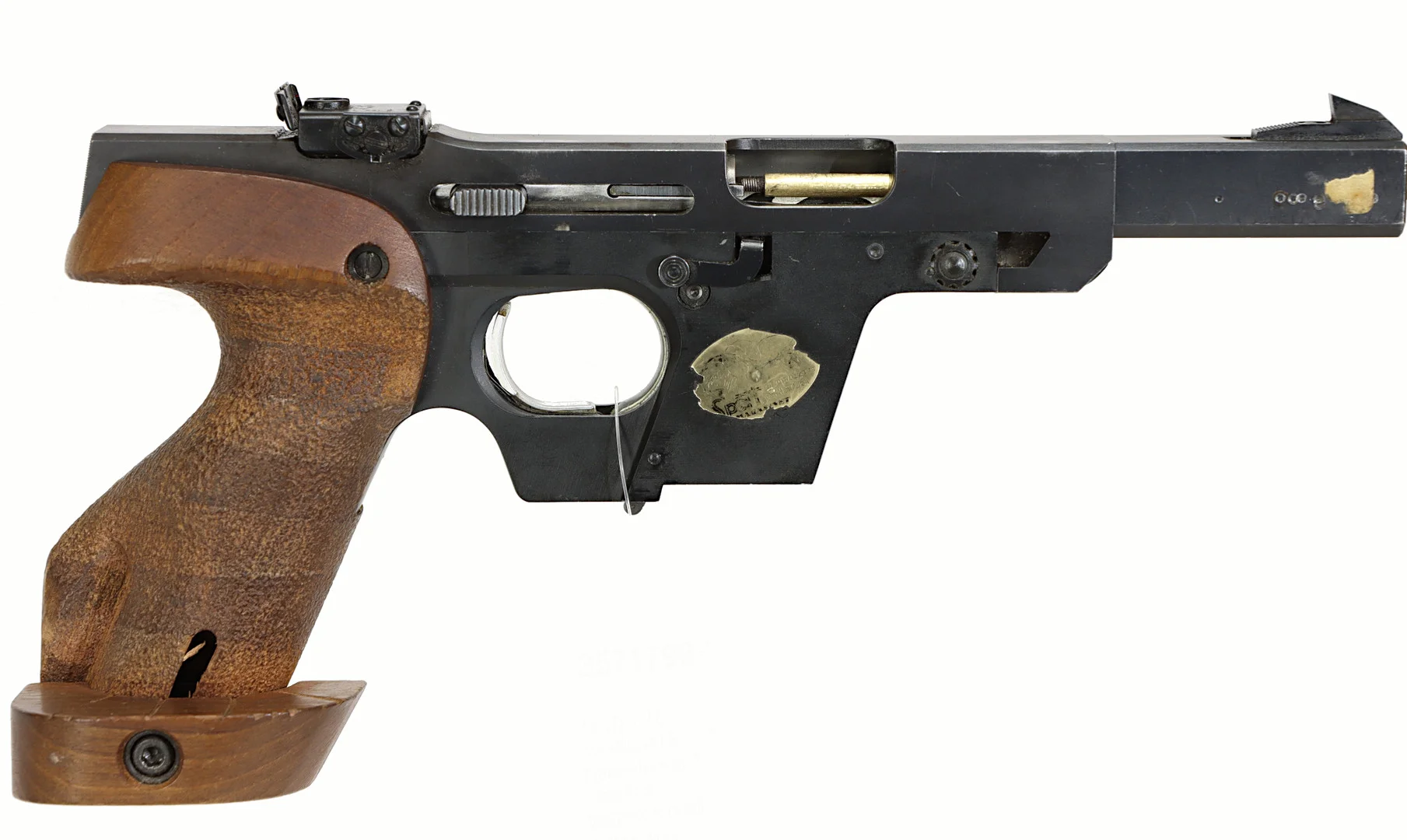 PISTOL M VÄXELSATS, Halvautomatisk, fabrikat Walther, modell GSP, kaliber .22LR & .32S&W WC, tillv.nr 75549 & 103570, se-nr SE0535751 & . — Pistols — Walter Borg