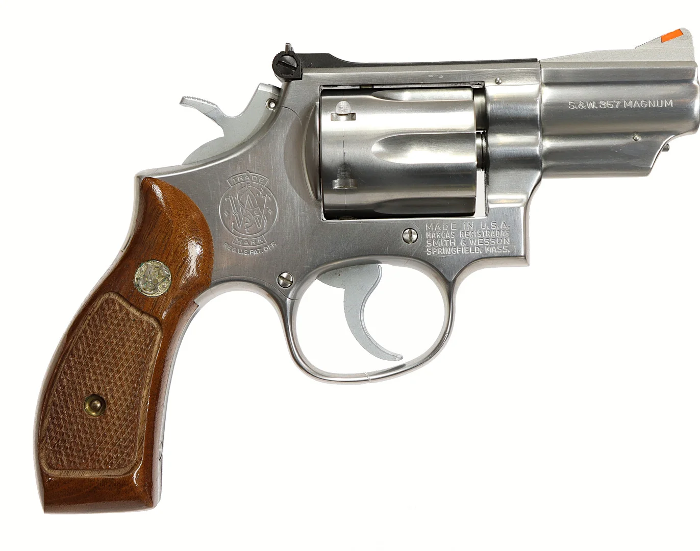 REVOLVER, Double Action, fabrikat Smith & Wesson, modell 66, kaliber .357 Magnum, tillv.nr 17K6248, se-nr SE1899345. — Revolvers — Walter Borg