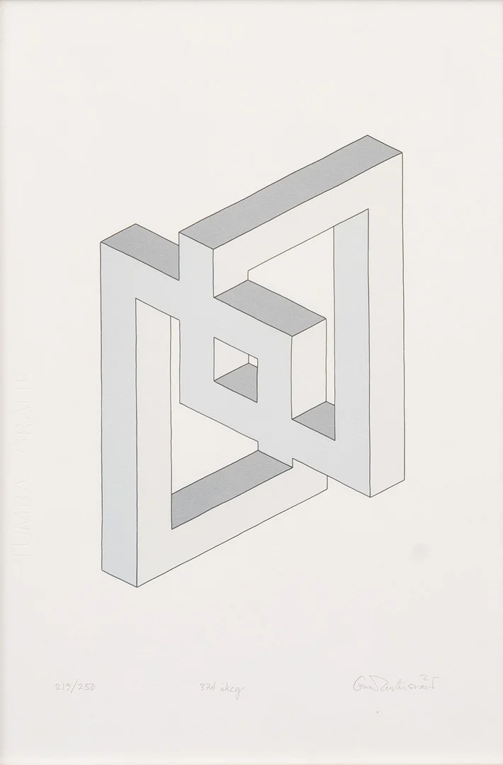 OSCAR REUTERSVÄRD. 374 ikcg, litografi, signerad och numrerad. — Engravings & Prints — Garpenhus Auktioner