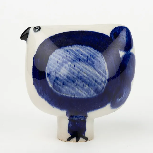 INGER PERSSON. Figurin, Fågel, stengods, Rörstrand.