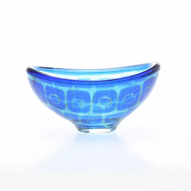 SVEN PALMQVIST. SKÅL, glas Orrefors "Ravenna" signerad, 1950-tal.