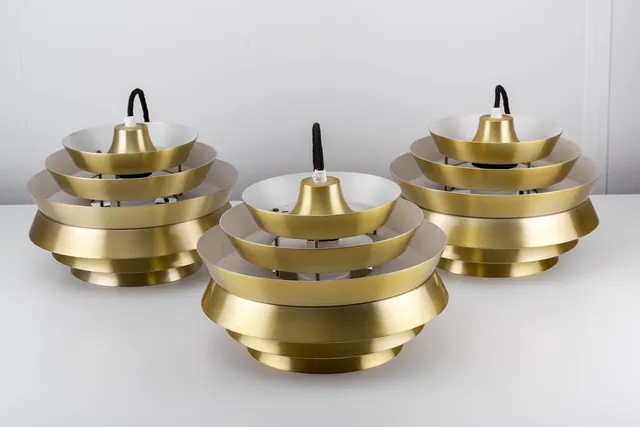 Carl Thore. Tre pendler model 'Trava' (3)