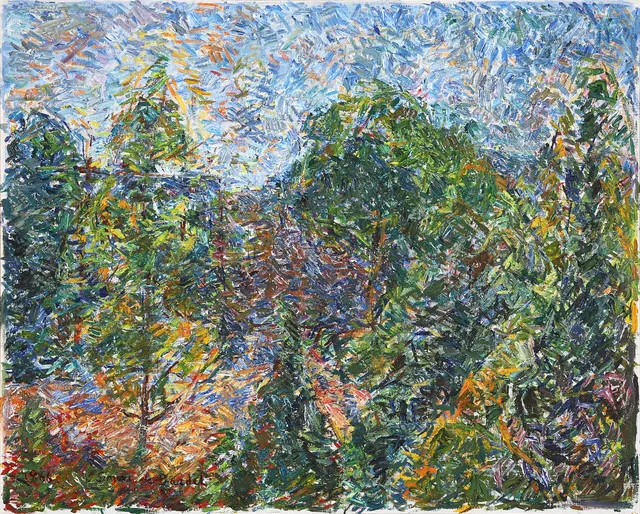 SIMONE DE DARDEL (Neuchâtel 1913-1996), "Sommar i trädgården", signerad och daterad 1966.
