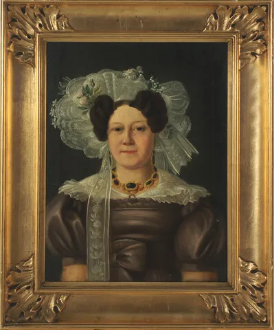 Norsk skole 1800-tallet — Portrett av Marie Hambro Roggen