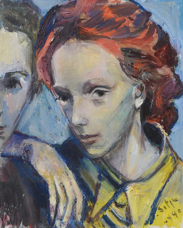 JORONN SITJE. "Bitte", olja på duk, signerad samt daterad -44.