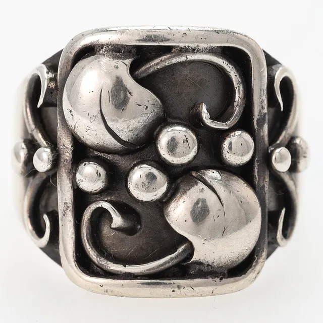 NILS ERIK FROM. Ring, silver, Danmark, 50/60-tal.