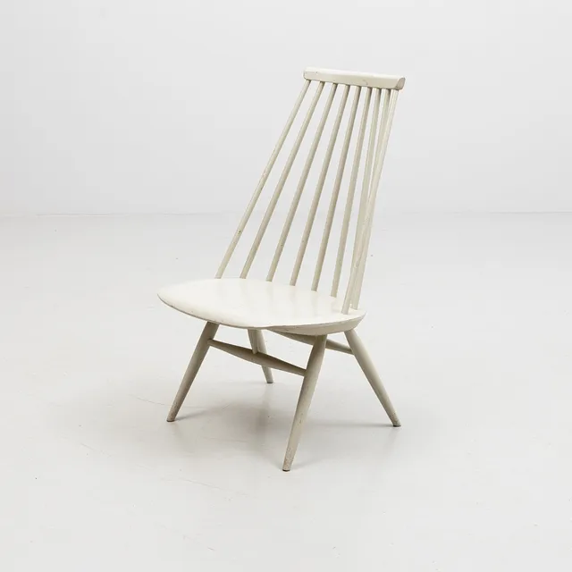 ILMARI TAPIOVAARA. Stol, "Mademoiselle", bemålad, brännmärkt Edsbyverken 1961.