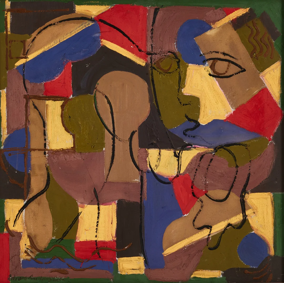 EDVARD ANDERSSON. Utan titel. — Paintings — Stockholms Auktionsverk Magasin 5