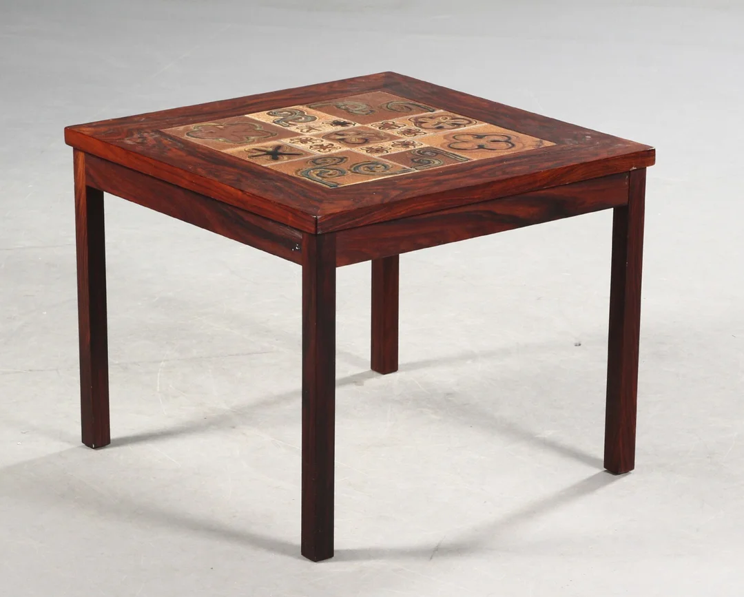 Tue Poulsen. Sofabord, palisander, 1970'erne — Furniture/Coffee tables, occasional tables — Lauritz