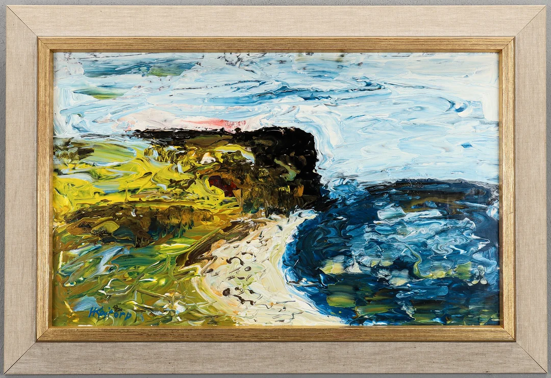 HANS KAJTORP. "Landskap, Gotland". — Paintings — Karlstad Hammarö Auktionsverk