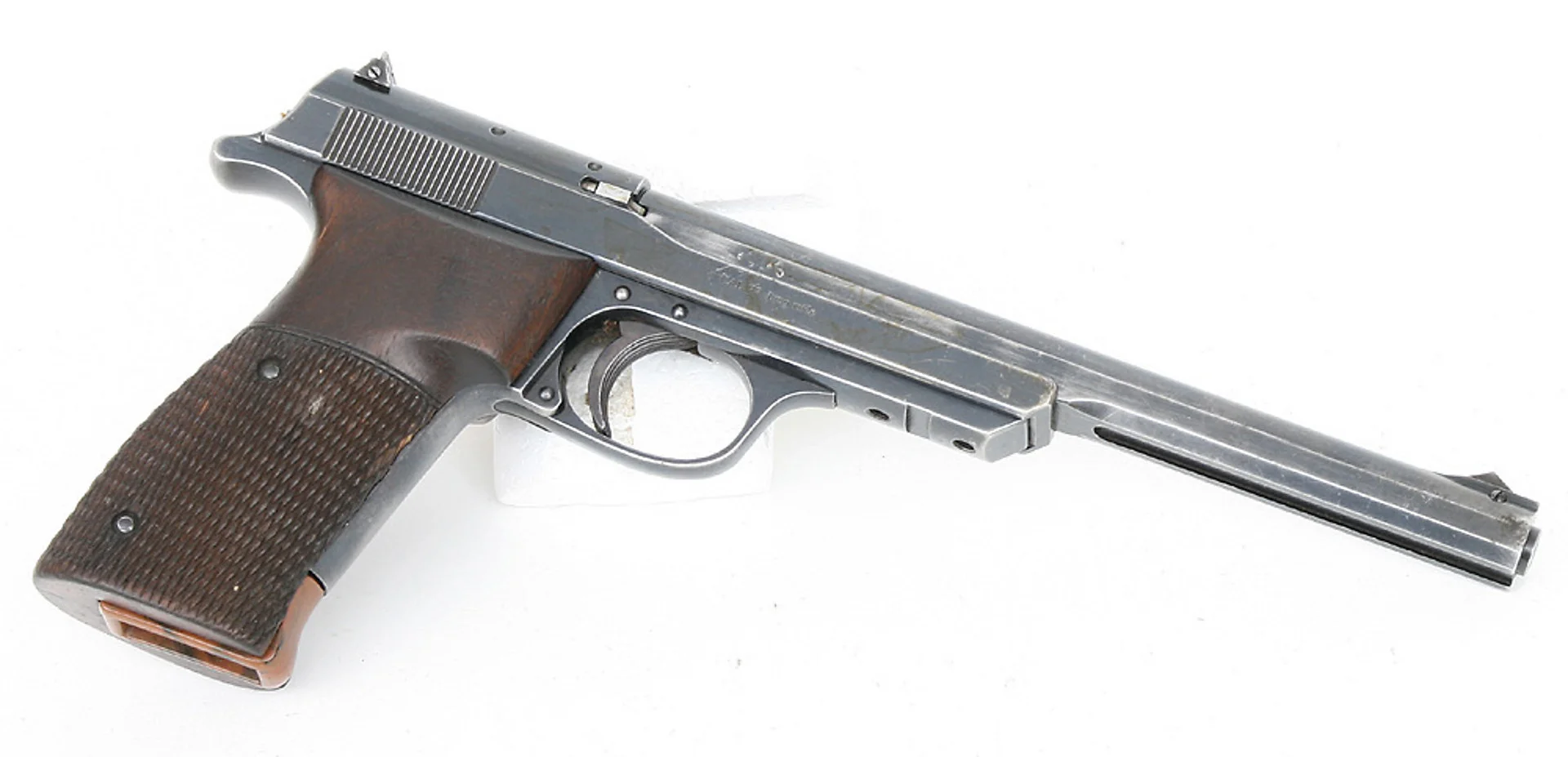 PISTOL, tysk, Halvautomatisk, fabrikat Walther Zella-Mehlis, modell Olympia, kaliber .22LR. — Pistols — Mauritz Widforss